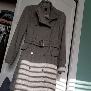 TOPSHOP Wool Peacoat